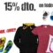 CORRE! LLÉVATE TODO AL 15%