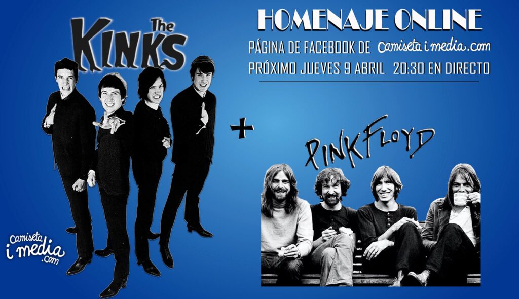 Homenaje online The kinks + Pink Floyd