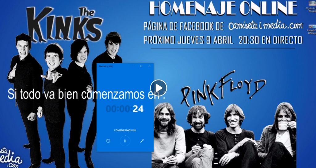 Homenaje online The kinks + Pink Floyd